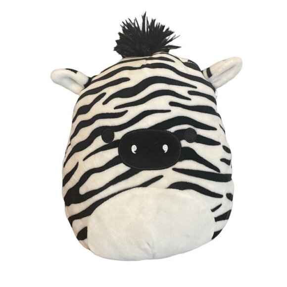 SQUISHMALLOWS Freddie the ZEBRA 8 inch Soft Squeeze Pillow Plush Stuffed Animal - Picture 1 of 8